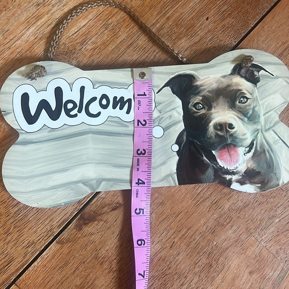 PITBULL WELCOME SIGN - Picture 4 of 6